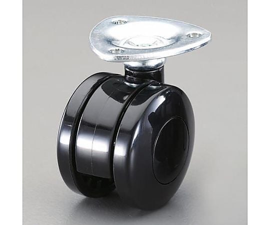 40mm キャスター(ﾂｲﾝﾎｲｰﾙ･自在)