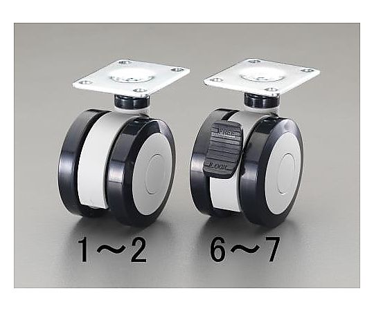 100mm キャスター(ﾂｲﾝﾎｲｰﾙ)