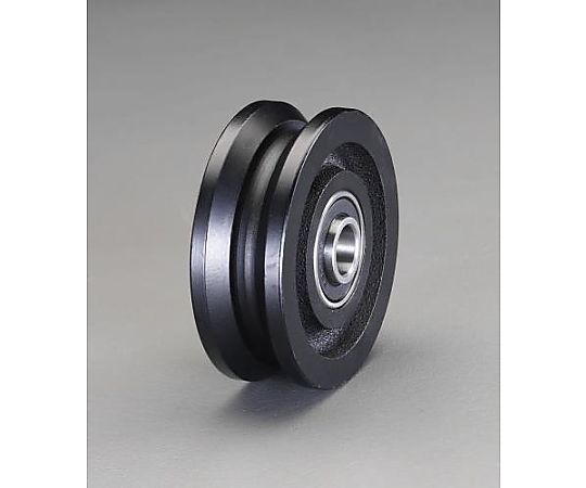 120mm 戸車車輪(Ｖ型・重量用)