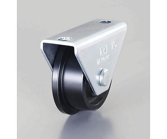 75mm/ 650kg 戸車(ﾚｰﾙ用・重量用)