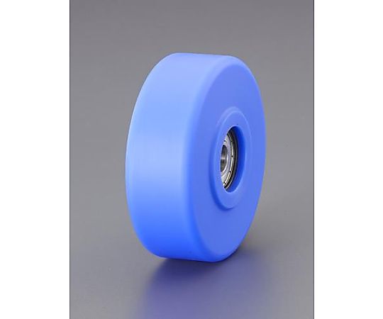 エスコ ESCO 75x32mm 車輪（ベアリング付・MCナイロン製