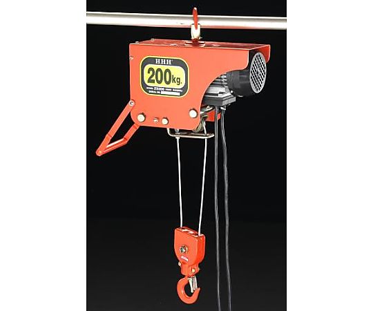 AC100V/200kg×6m 電動ホイスト