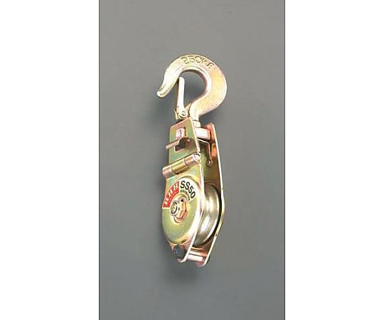 50mm/250kg 滑車(ﾌｯｸ付)