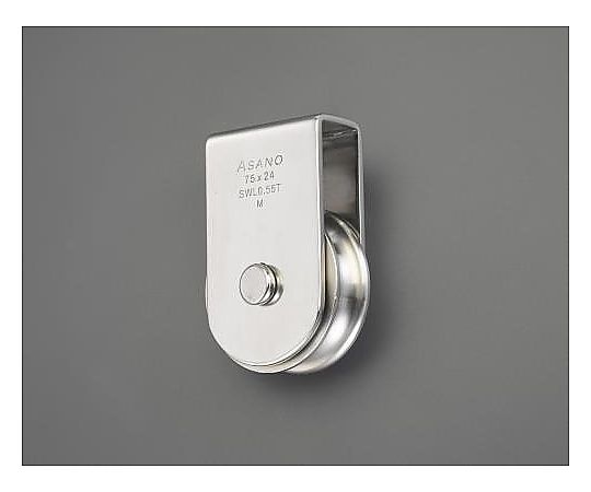 75mm 溶接用ブロック(ｽﾃﾝﾚｽ製/ｽﾃﾝﾚｽ車)