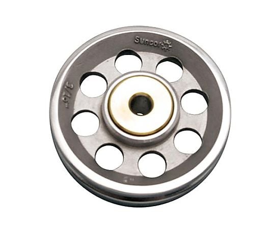 32x 6.3x 6.3mm ロープシーブ(ｽﾃﾝﾚｽ製)