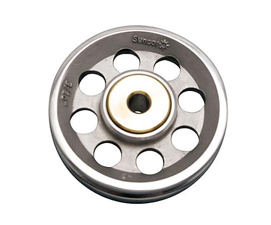 44x 7.9x 9.5mm ロープシーブ(ｽﾃﾝﾚｽ製)