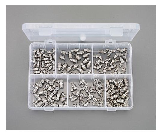 UNF1/4"- G 1/8" グリースニップルセット