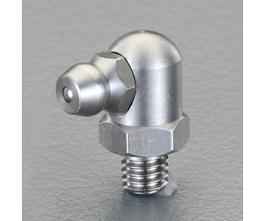 R 1/4" (90ﾟ)  グリースニップル(ｽﾃﾝﾚｽ製)