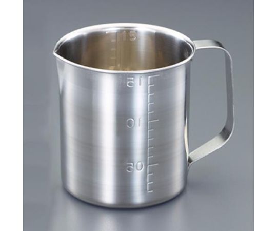 エンビロンアルジネートマスク、軽量カップ 78-1061-39 1000ml 計量カップ(ｽﾃﾝﾚｽ製) EA991KS 【AXEL】 アズワン
