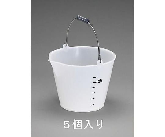 8L 目盛付バケツ(5個) EA991PH-8