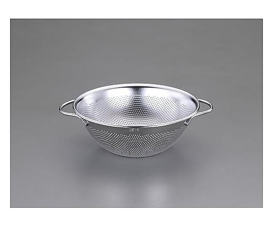 φ290x100mm 洗浄ざる(ﾊﾟﾝﾁﾝｸﾞ･ｽﾃﾝﾚｽ製)