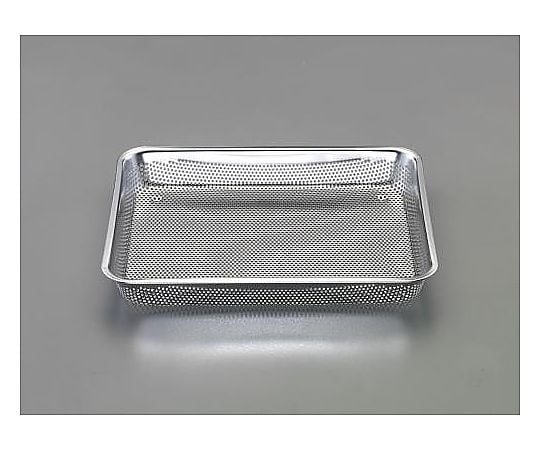 248x200x34mm 穴明きトレー(ﾊﾟﾝﾁﾝｸﾞ･ｽﾃﾝﾚｽ)