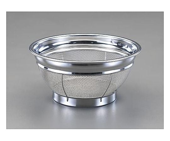 φ180x 90mm ざる(ｽﾃﾝﾚｽ製/ﾌﾞﾙｰ)