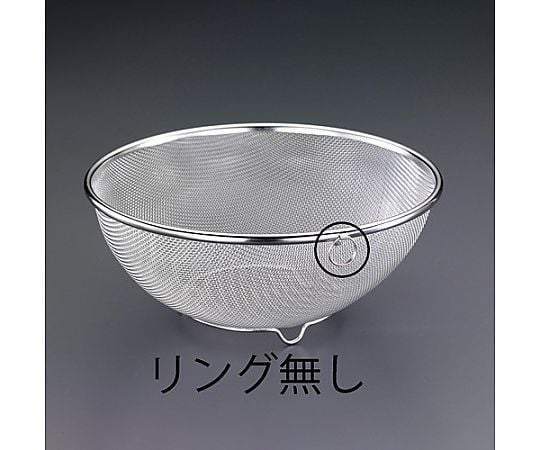 φ150/0.35mm/20ﾒｯｼｭ ろ過網(座付･ｽﾃﾝﾚｽ製)