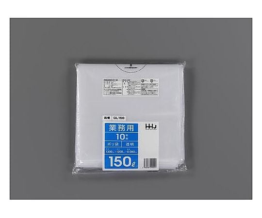 1300x1200x0.06mm/150L ごみ袋 (透明/10枚)