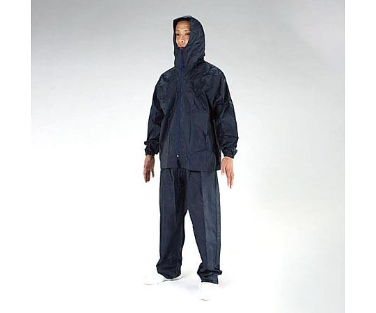 [Ｌ] レインウェアー(紺)