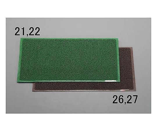 0.6x0.9m/9.0mm 泥落しマット(ﾗｲﾄｸﾞﾘｰﾝ) EA997R-21