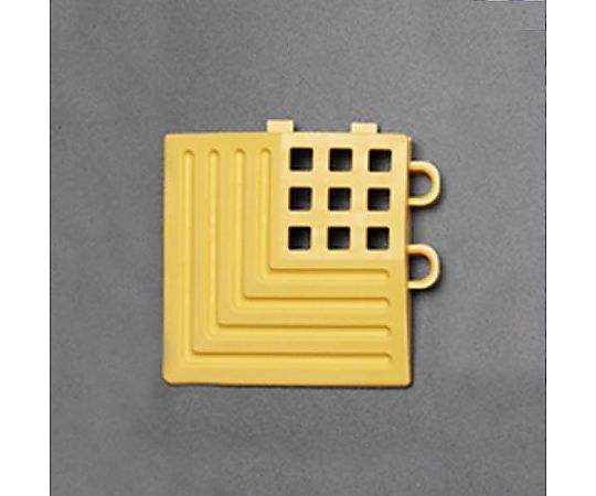 75x 75mm 角ふち(ﾉﾝｽﾘｯﾌﾟﾏｯﾄ用・黄)