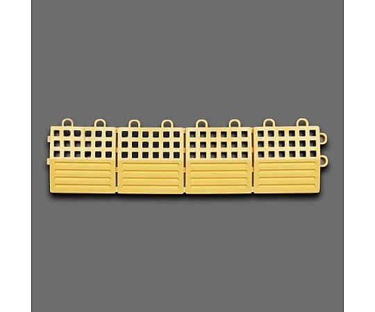 75x300mm 中ふち(ﾉﾝｽﾘｯﾌﾟﾏｯﾄ用・雌/黄)