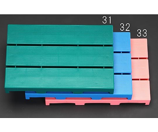 78-1082-91 297x 444mm すのこ(ﾌﾟﾗｽﾁｯｸ製/ﾋﾟﾝｸ) EA997RJ-33 【AXEL