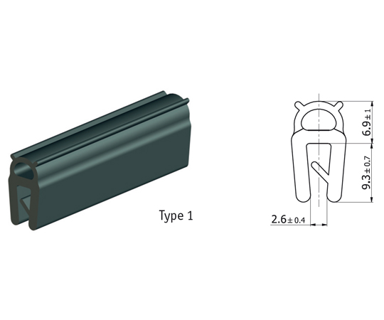 78-1087-63 ガスケット(はさみ込み型) 0.5-2mm/20m EA997XW-120 【AXEL