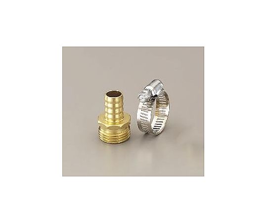 3/4"NHx18mm 雄ねじステム(ﾎｰｽﾊﾞﾝﾄﾞ付)