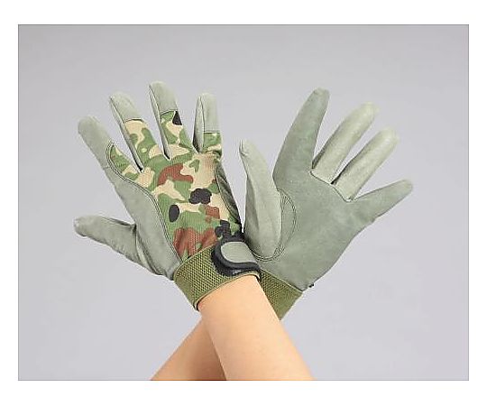 [Ｓ] 手袋(豚革･迷彩色)