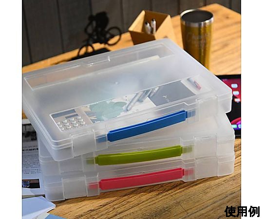 78-1104-79 350x270x46mm/A4 ファイルケース EA506JA-3 【AXEL
