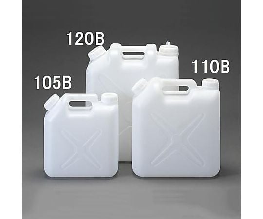 20L ポリタンク(ﾉｽﾞﾙ無/4個) EA508AT-120B