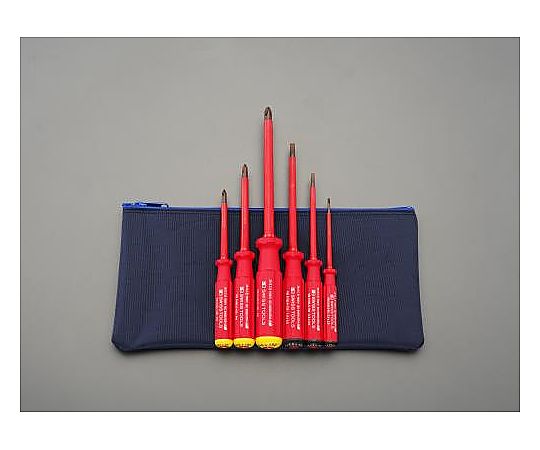 ６本組 [+ -]ドライバー(絶縁)