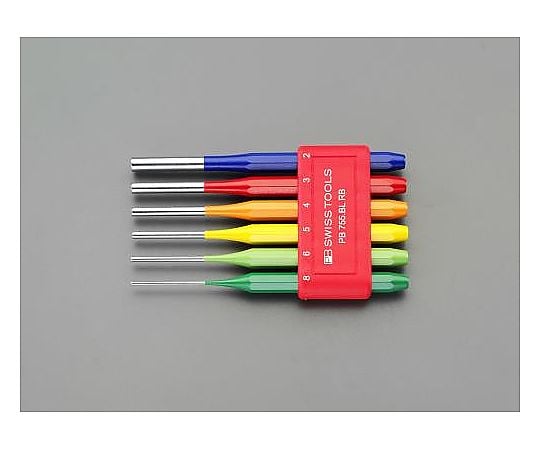 2.0-8.0mm/６本組 平行ピンポンチ