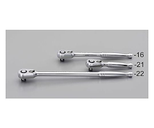 3/8"DR/196mm ラチェットハンドル(ﾛｯｷﾝｸﾞ)