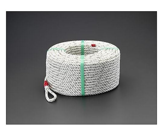 12mmx200m ナイロンロープ(両側ｱｲ加工)