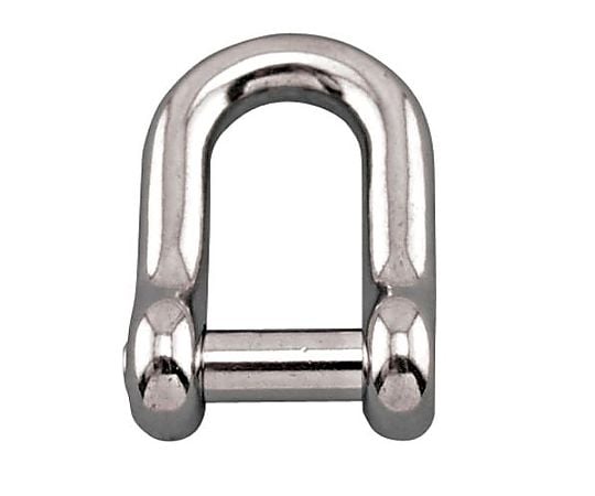 9.5x35.0mm/544kg Ｄ型シャックル(ｽﾃﾝﾚｽ製)