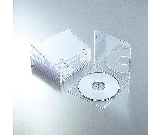 CD/DVD用 スリムケース(ｸﾘｱｰ/10枚)