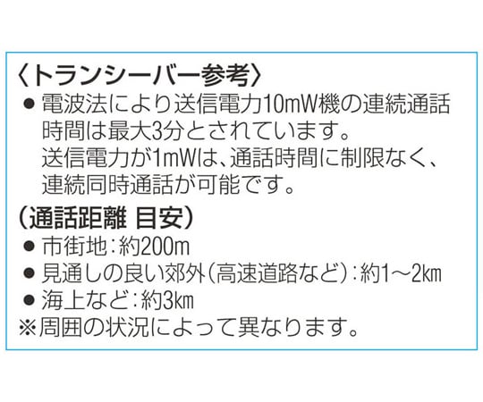 取扱を終了した商品です］トランシーバー(ホワイト) EA790AH-2B 78