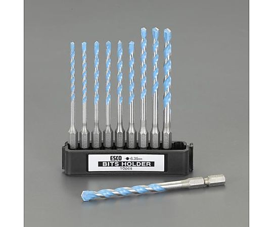 10本組 マルチドリル(六角軸)