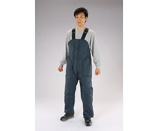 [ Ｍ] 防寒オーバーオール(Navy)