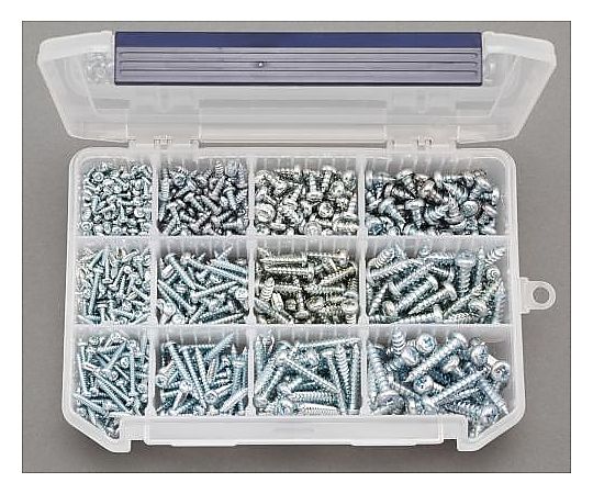 3-6mm ﾅﾍﾞ頭タッピングビスセット/鉄ﾕﾆｸﾛ