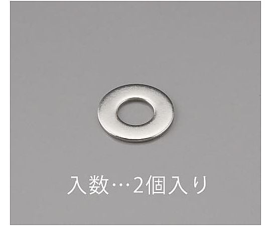 M20 平ワッシャー(JIS/ｽﾃﾝﾚｽ製/2枚)