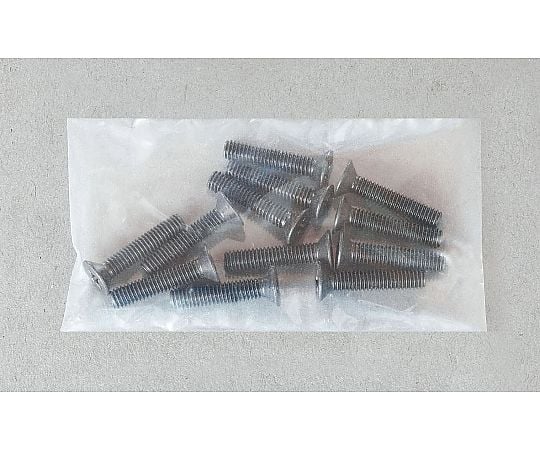 78-1156-04 M4x 6mm 皿頭小ねじ(ｽﾃﾝﾚｽ/黒色/18本) EA949TF-406 【AXEL