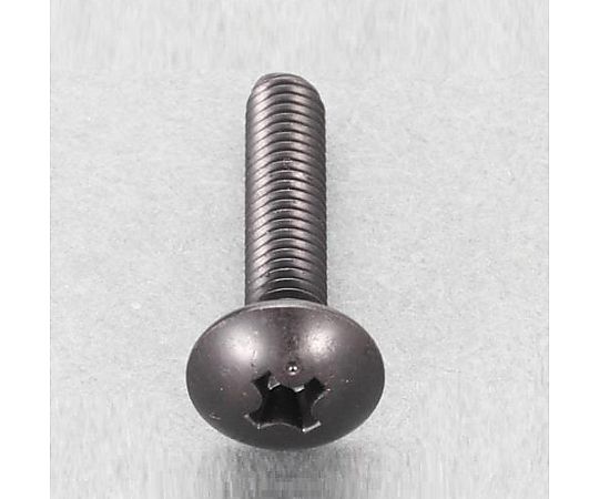 M4x 5mm トラス頭小ねじ(ｽﾃﾝﾚｽ/黒色/12本)