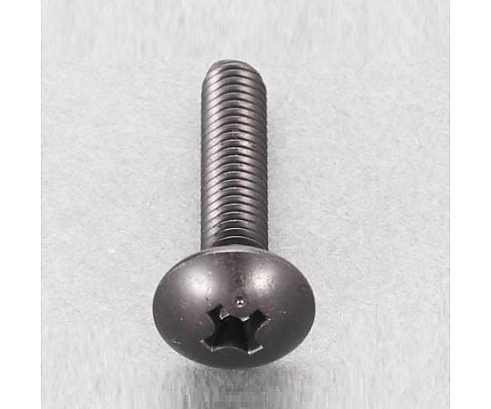 M4x10mm トラス頭小ねじ(ｽﾃﾝﾚｽ/黒色/16本)