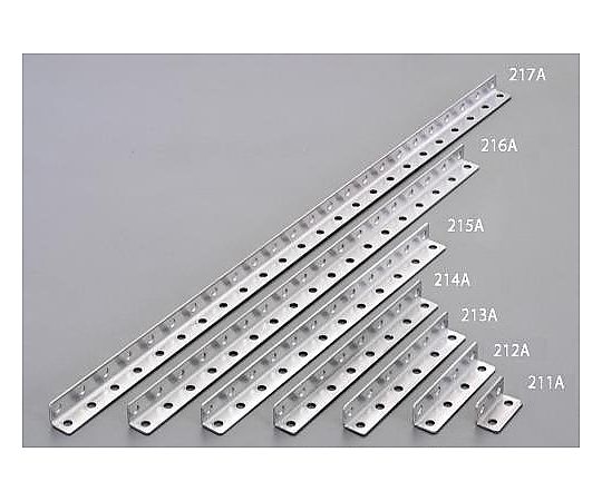 19x19x440mm ジョイント金具(ｽﾃﾝﾚｽ製)