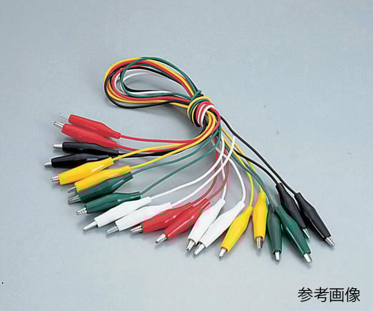 8-054-01みの虫クリップ大(リード線付10本組)【1組(10本入)】(as1-8-054-01)