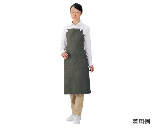 帝健8-1004-01耐熱前掛ＥＭＡ－１８【1枚】(as1-8-1004-01)