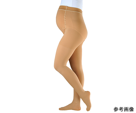 アンシルク®・2　マタニティー（つま先あり）　ライトブラウン　M