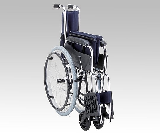 アズワン(AS ONE) 車椅子(自走式／スチール製／スタンダードタイプ