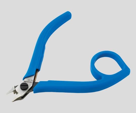 ホーザン8-128-02精密ニッパフルフラッシュカットタイプＮ-５５【1個】(as1-8-128-02)