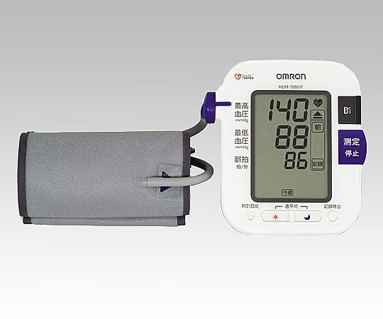 8-1482-12 電子血圧計（上腕式）用 交換腕帯（太腕用）適用腕周３２～４２ｃｍ HEM-CUFF-W